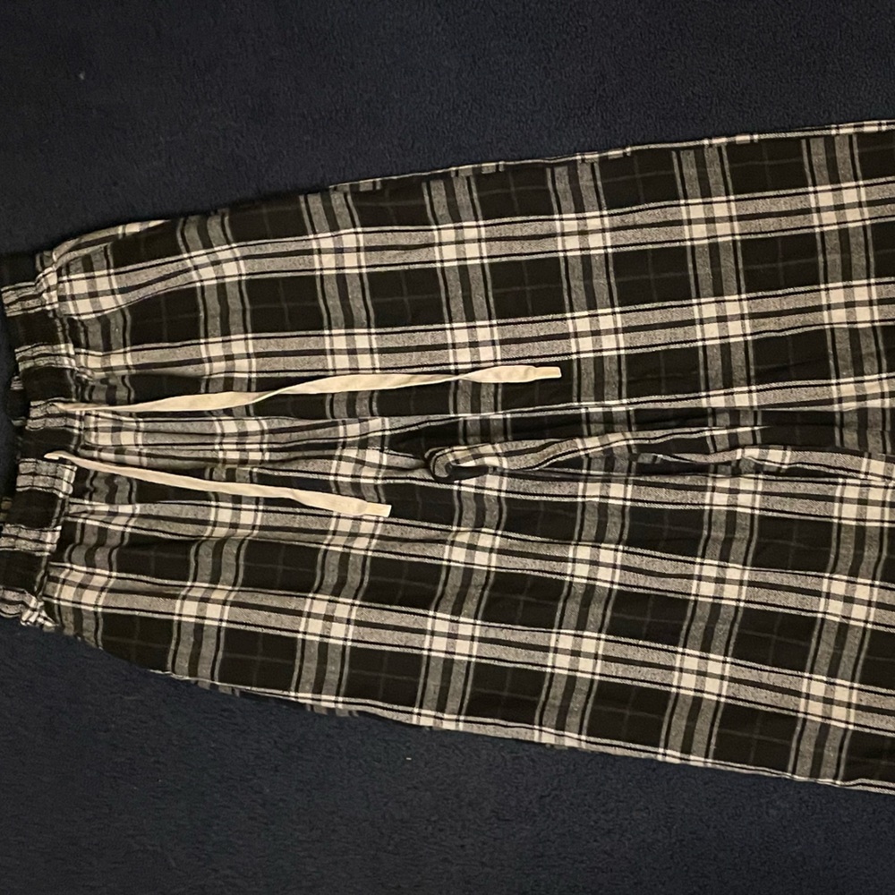 Plaid pajama pants